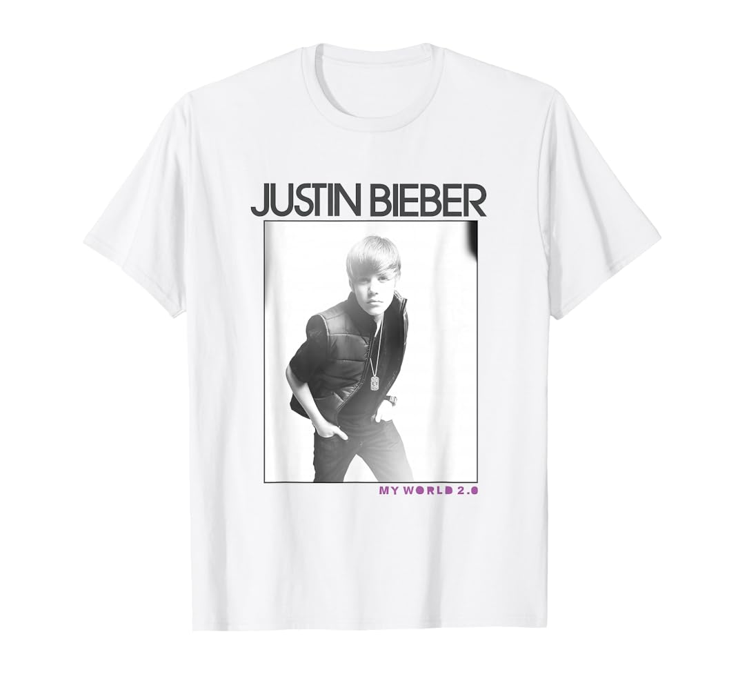 Amazon.com: Justin Bieber Official My World 2.0 Photo T